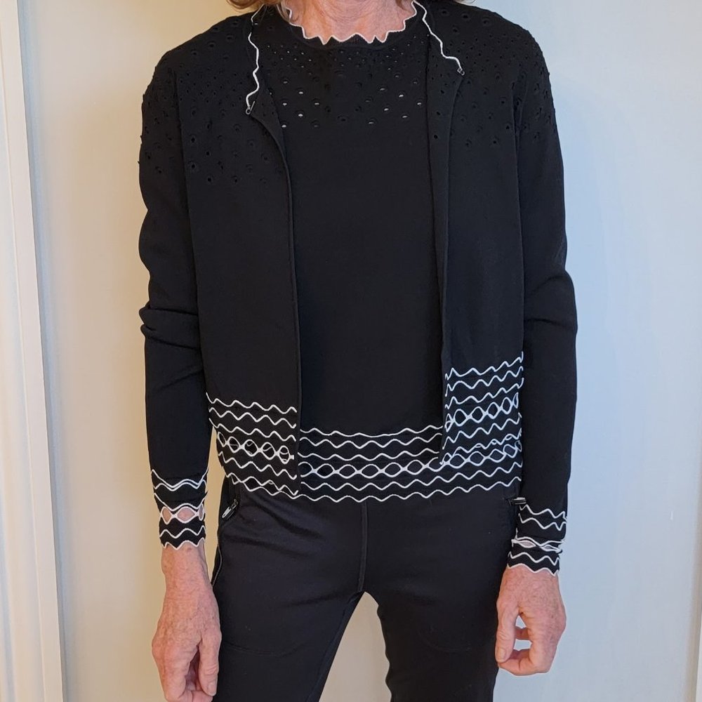 Black Sweater set by Carlisle